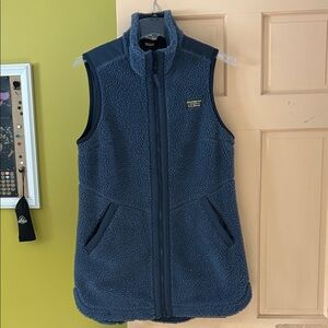 L.L. Bean Blue Teddy Vest